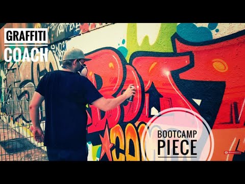 Graffiti Sprühen - Graffiti Coach - Graffiti Coach Bootcamp - Piece