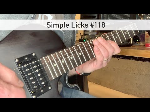 Super Simple 3 Note Lick (Slow Version Included) :: Simple Licks #118