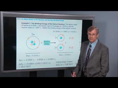 31.3 The Mass Defect of the Nucleus and Nuclear Binding Energy