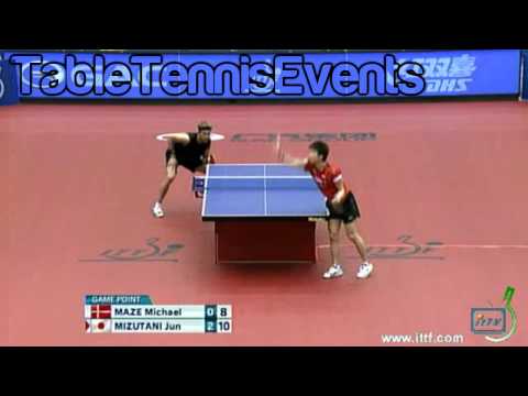 Jun Mizutani Vs Michael Maze : Round 3 [Japan Open 2012]