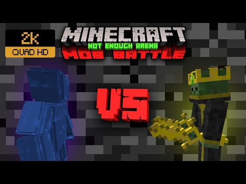 MAN OF WATER VS WARDEAD | Minecraft Mob Battle