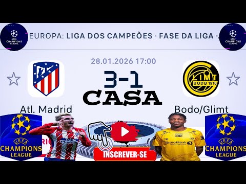 Champions League Predictions for Wednesday, January 28, 2026