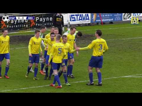 vv staphorst  vs  ASV Dronten 25 februari 2017
