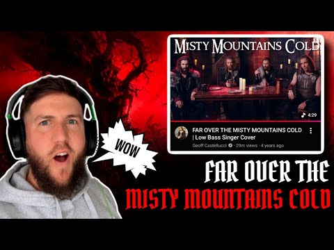 First time REACTION to 'Far Over the Misty Mountains Cold' by Geoff Castellucci'