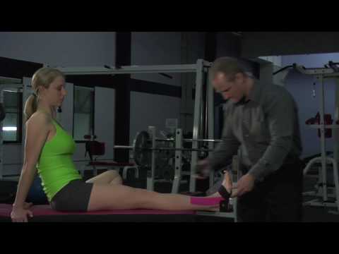 KTテープ：足首の捻挫 (KT Tape: Ankle Sprains)