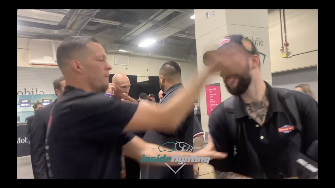 NATE DIAZ SLAPS 