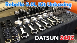 Rebello 3.0L Kit Unboxing - Datsun 240z