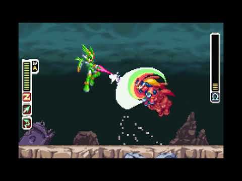 Megaman Zero 2 - EX Harpuia (No Damage/Element/EX Skills, Normal Form, Saber Only)