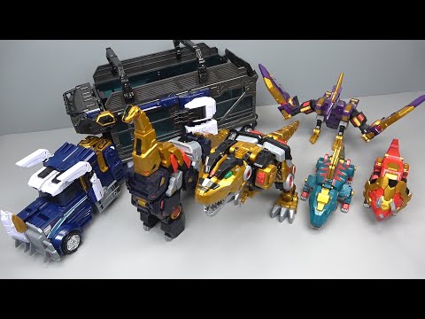 [Miniforce]DinoidWarrior DinoEmperor Dino Commander 다이노엠페러 다이노커맨더