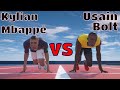 Kylian Mbappe VS Usain Bolt
