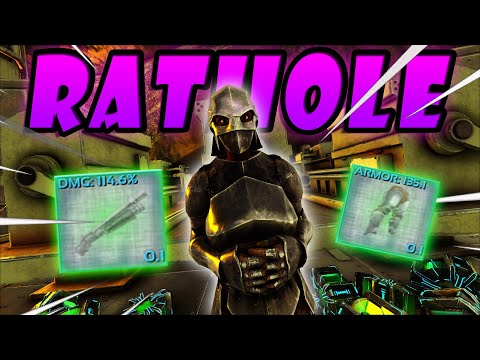 RAIDING A Hidden RATHOLE For CRAZY Loot - ARK