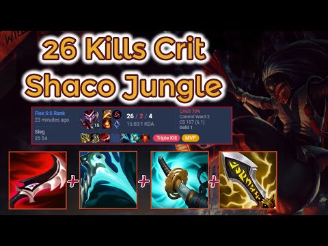 Stormrazor Duskblade Shaco - PreS13 Testing Builds [League of Legends] Full Gameplay -Infernal Shaco