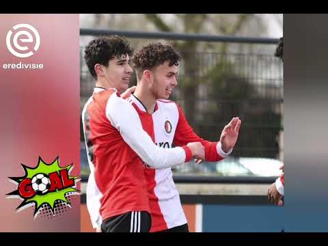 De 0-2 van Aymen Sliti voor Feyenoord O18 tegen PSV O18!