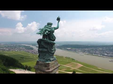 Seilbahn Rüdesheim am Rhein Ruedesheim Cable car to Germania Monument