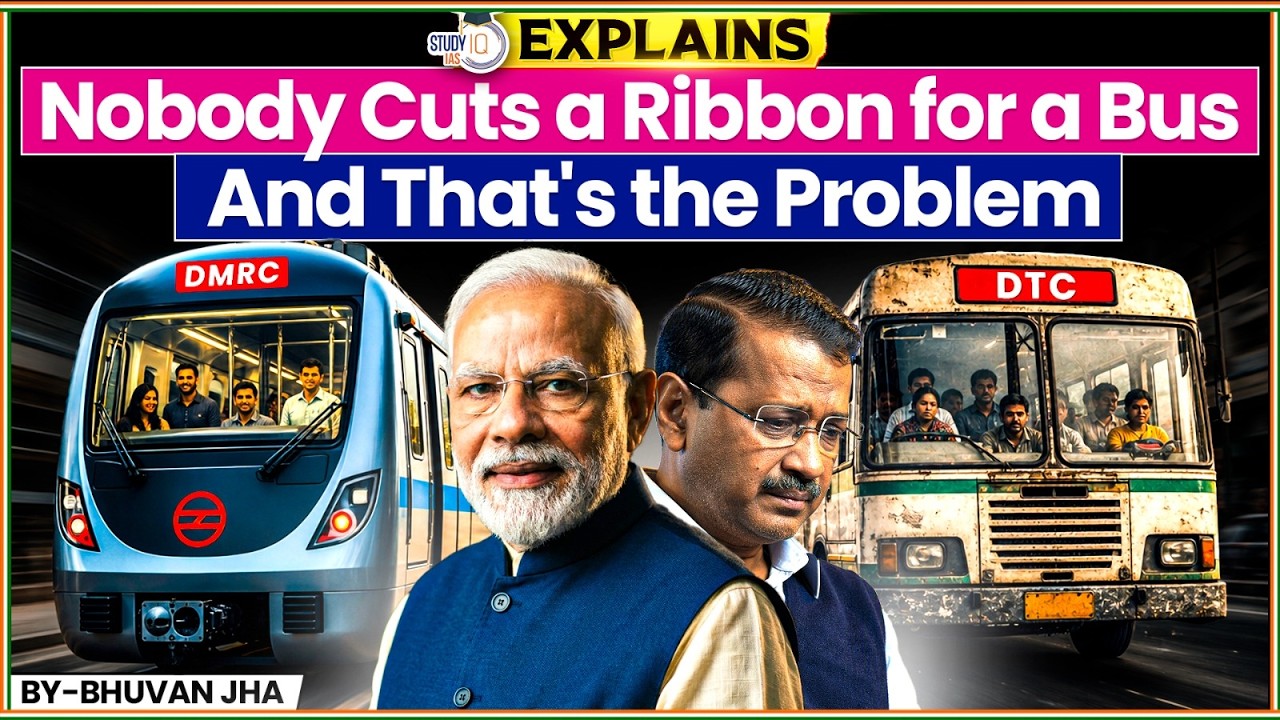 Delhi Built a World-Class Metro and Let Its Buses Collapse. Why?