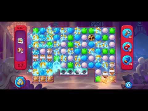 Fishdom Hard level 12307 no boosters フィッシュダム ハード