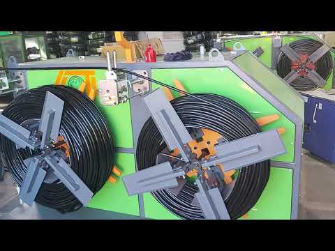 Inline drip irrigation pipe making machine