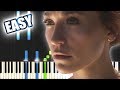 Rescue - Lauren Daigle | EASY PIANO TUTORIAL + SHEET MUSIC by Betacustic