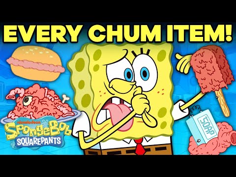 Every Item on the Chum Bucket Menu 🍴| SpongeBob