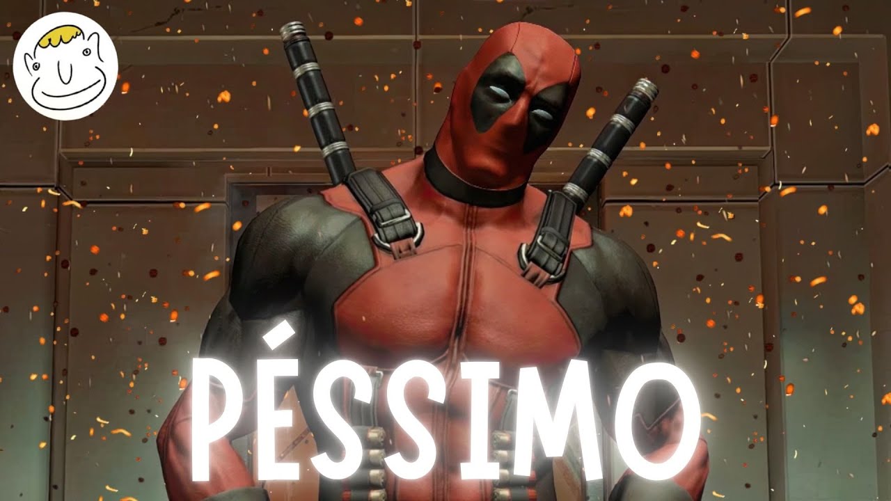 O JOGO DO DEADPOOL É HORROROSO