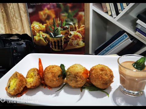 Potato & Paneer Croquettes (Balls) I SD Kitchen I...