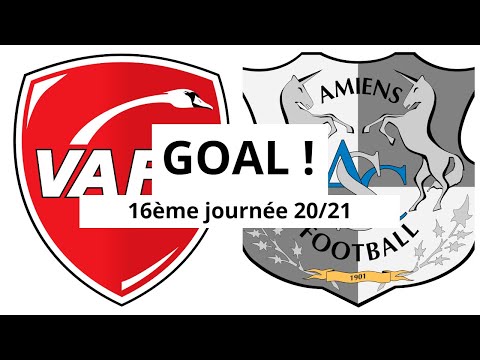 Valenciennes - Amiens [0-(2)] GOAL 85' (Iron Gomis) 16ème journée 2020/21