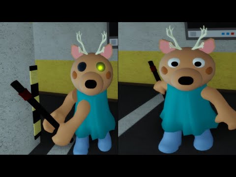 Roblox Infected Dessa vs Non Infected Jumpscare - Roblox Piggy RP