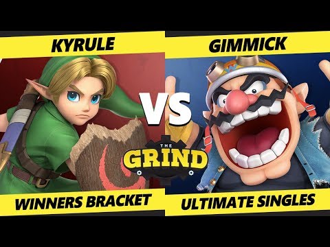The Grind 116 Winners Round 2 - Kyrule (Young Link) Vs. Gimmick (Wario) Smash Ultimate - SSBU