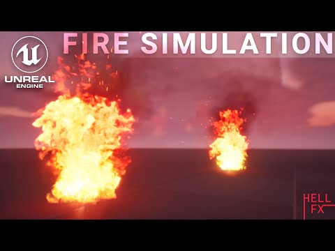 Fire Simulation FX in Unreal Engine Niagara | in 12 minutes