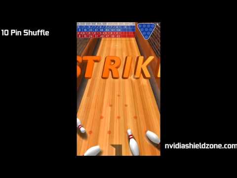 10 Pin Shuffle (Shield Tablet) - YouTube