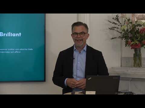 Brilliant Future presenterar på Mangolds IPO-frukost