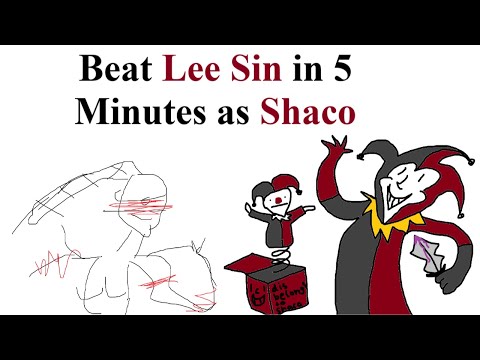 WIN IN 5 MINUTES WITH SHACO VS LEE SIN MATCHUP! Shaco Guide | Shaco Jungle Build | Shaco Gameplay
