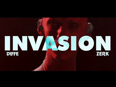 Zerk x DIFFE - INVASION [ Official Lyrics Video ]
