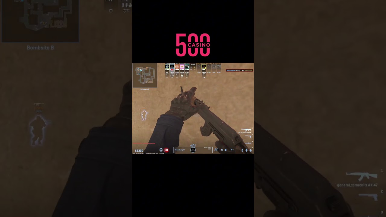 Insane Reflex 4K on Mirage | CS 2 #cs2 #counterstrike #gaming #shorts #nevergiveup