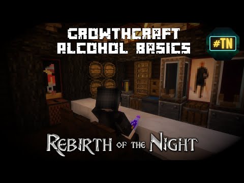 Minecraft RotN Guide: GROWTHCRAFT Cellar Alcohol Basics!