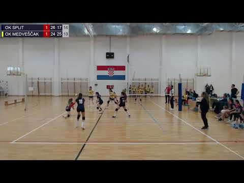 2.4.2022., PH MALA ODBOJKA, ČETVRTFINALE, OK SPLIT - OK MEDVEŠČAK
