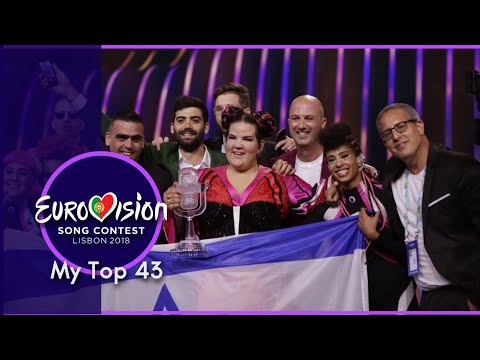 Eurovision 2018 - My Top 43 (ESC Throwback)