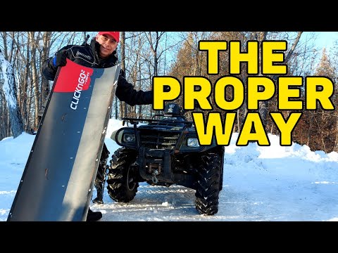 ClicknGo2 Plow System | Properly Attach the Plow to Your ATV