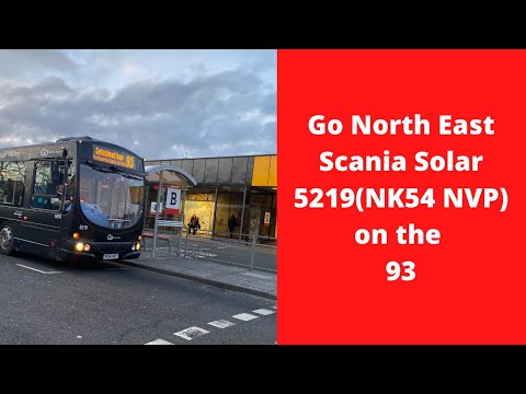Go north east Solar 5219(NK54 NVP) on the 93 to Heworth