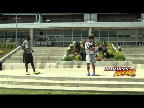 Brother's BBQ Stick Tricks featuring JJ Hickson of the Denver Nuggets