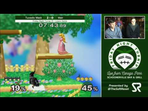FNT 31 - Tuxedo Mask (Marth) vs. Mair (Peach) - SSBM Losers Semis - Smash Melee