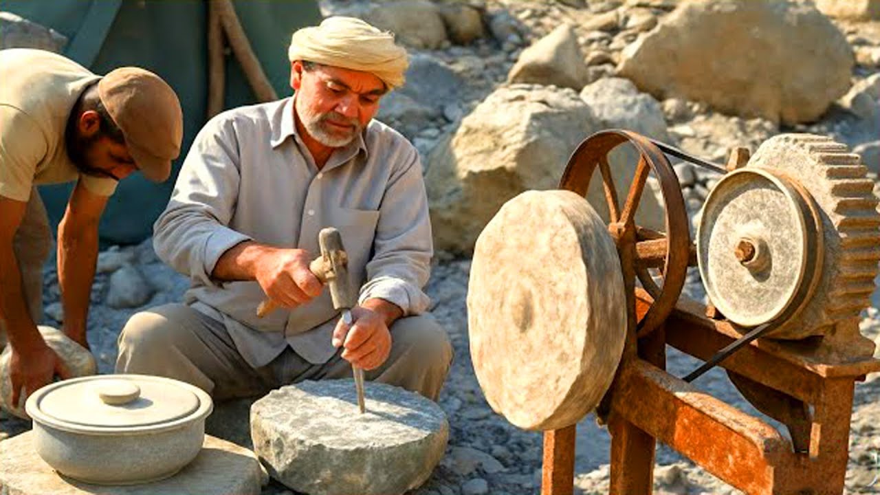 لن تتخيل ما اكتشفه الحرفيون الإيرانيون… تقنية تحول الحجر إلى فن راقٍ!