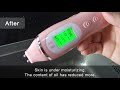 The test of Skin Moisture Condition after Using Microbubbles_Skin Moisture Analyzer