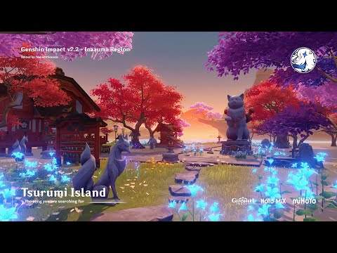 【1 Hour】The Song You Are Searching For in Genshin Impact v2.2 Update | Ruu's Tsurumi Island OST