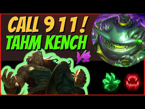 BEAT HER with her own Tentacles!! - TAHM KENCH TOP vs ILLAOI - S10 League of Legends