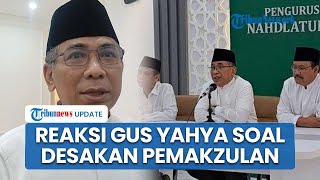 Gus Yahya Tegas Tanggapi Desakan Mundur dari Ketum PBNU: Ingin Tuntaskan Mandat