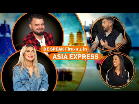 DE SPEAK Firu-n Patru in #AsiaExpress - Episodul 6 cu Adda si Catalin