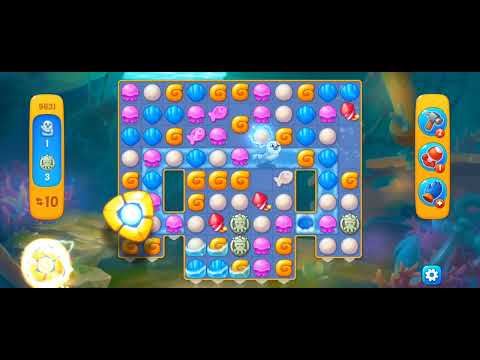 Fishdom Easy Level 9631 (with ingame boosters and hammer) @choraelmin