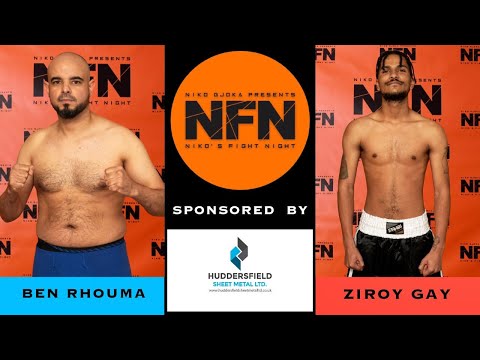 BOXING -  BEN RHOUMA  -V-  ZIROY GAY -   NIKO FIGHT NIGHT