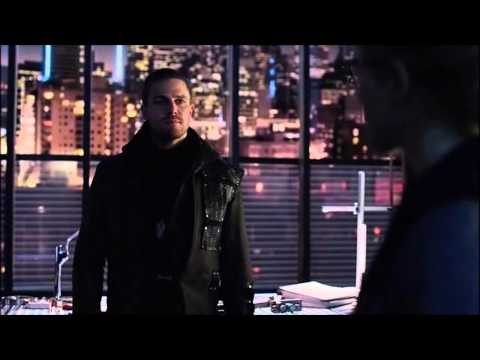 Arrow 3x23 Oliver & Felicity "i said never never bring you coffee again"